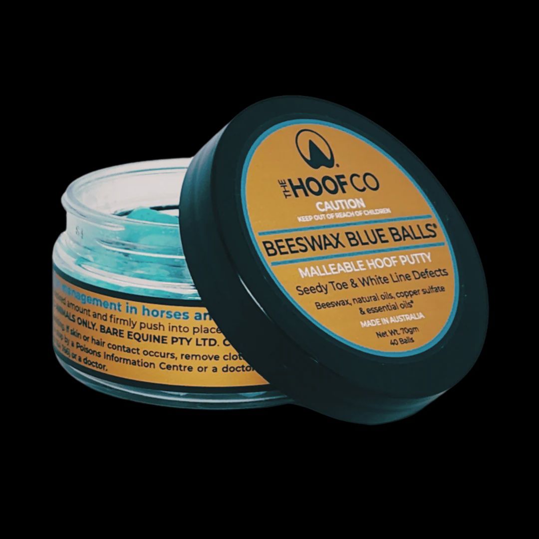 Beeswax BLUE Balls®️ for Seedy Toe &amp; White line defects, Size: 40