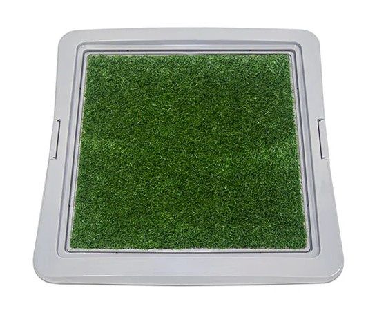 Training Pad Holder with Grass