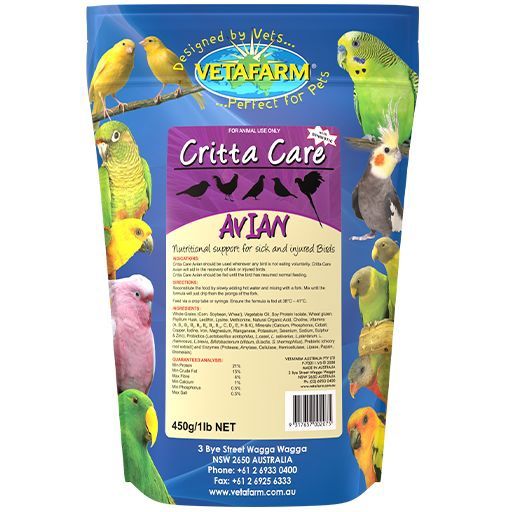 VetaFarm Critta Care Avian 450g