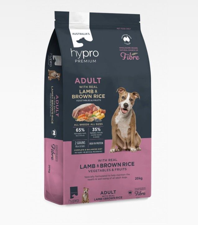 Hypro Wholesome Grains Lamb &amp; Brown Rice - Adult Dog