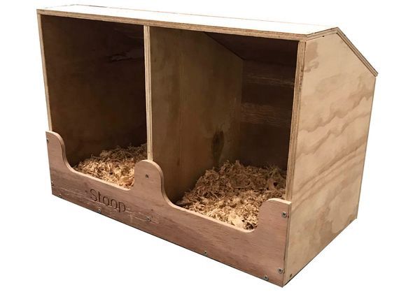 Chicken Layer Nesting Box, Size: Double