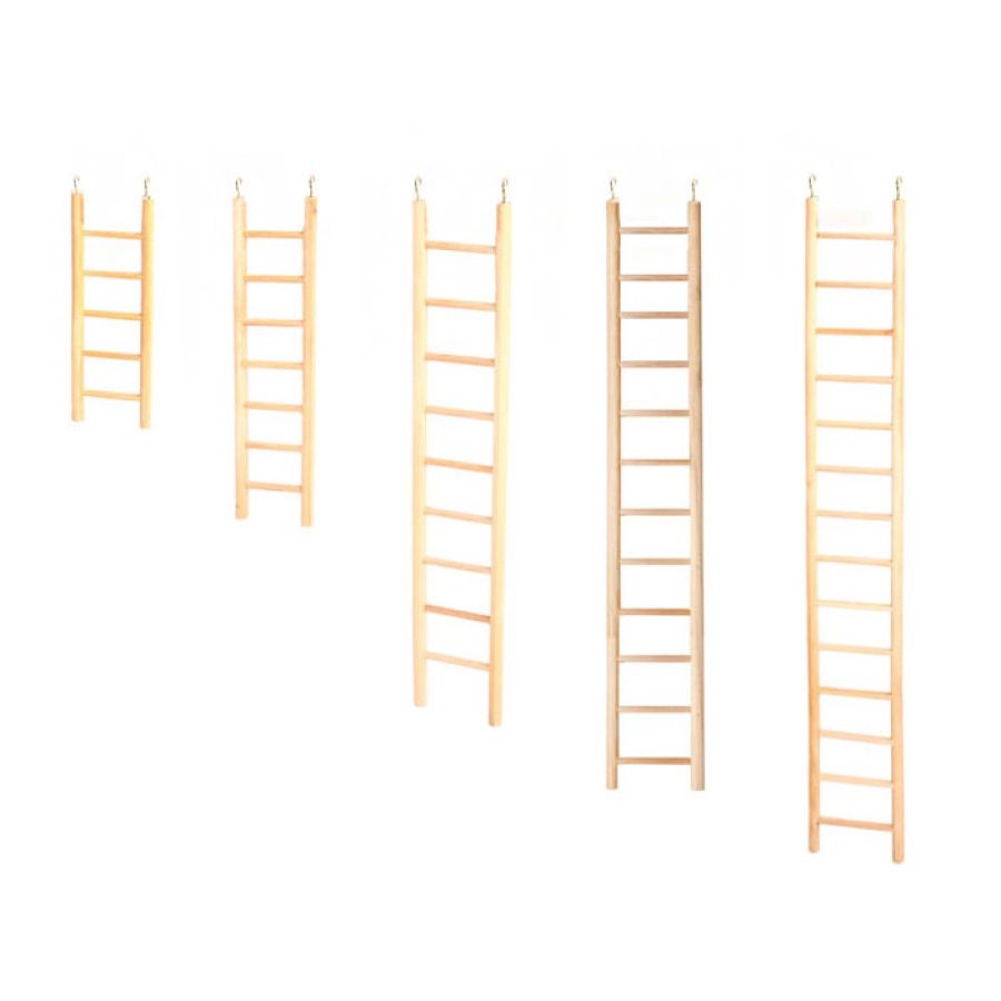 Bird Toy Wooden Ladder, Size: 5 Rung