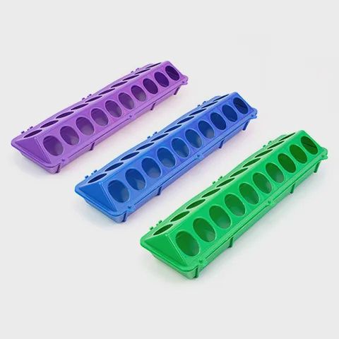Bainbridge Plastic Feed Trough, Size: 20 Hole (36cm)