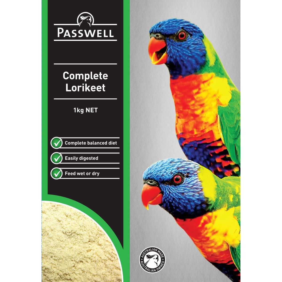 Passwell Complete Lorikeet, Size: 1kg