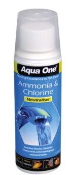 Aqua One Ammonia and Chlorine Neutraliser, Quantity: 150mL