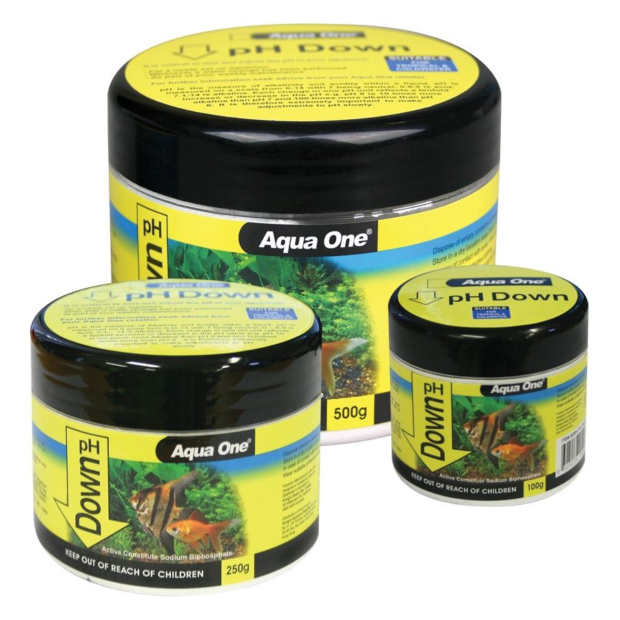 Aqua One pH Down Quick Drop, Quantity: 100g