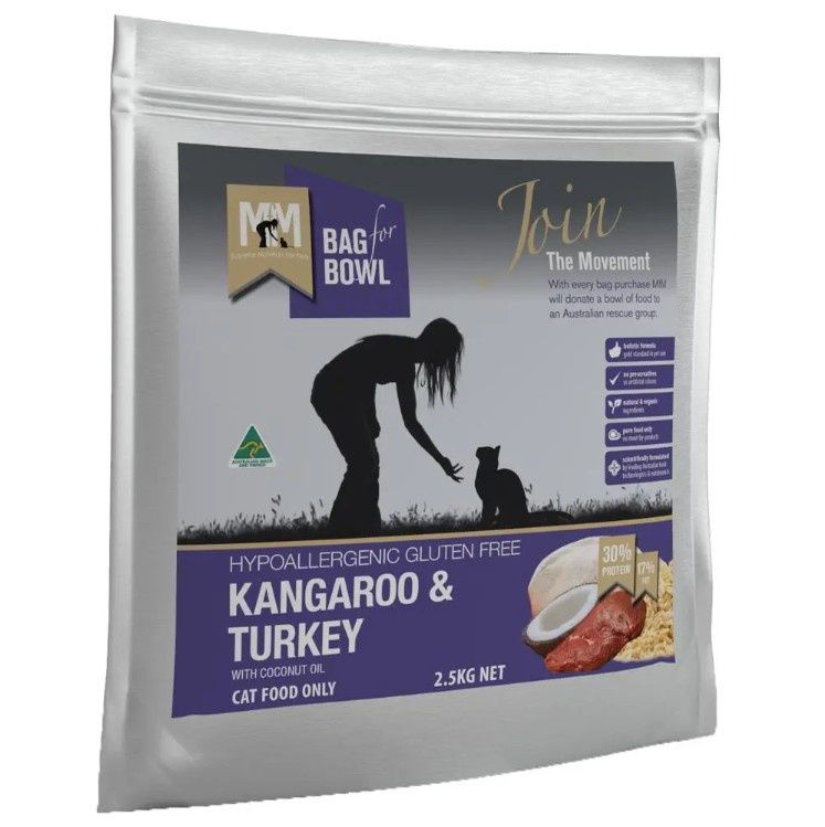 Meals for Meows Kangaroo &amp; Turkey Gluten Free 2.5kg