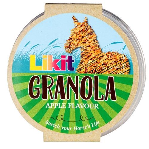Likit Granola Horse Treat, Flavour: Apple