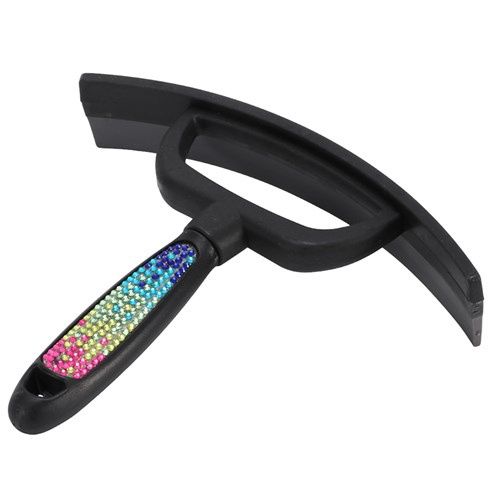 Showmaster Sweat Scraper w/Rainbow Crystal Decoration