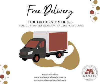 Free Local Delivery Maclean Produce