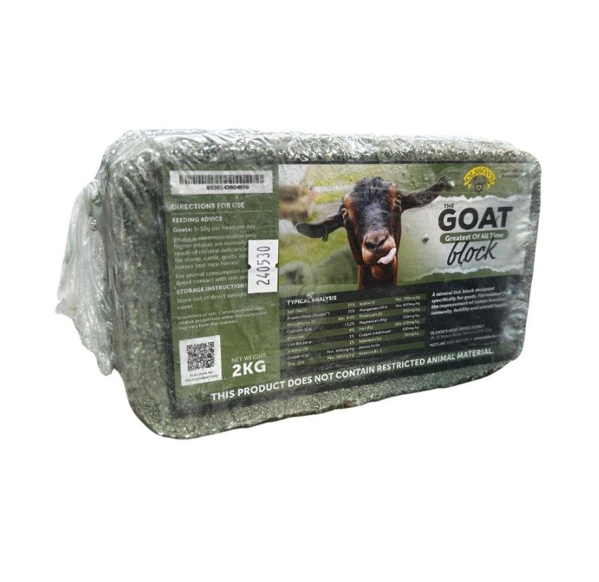 Olsson Goat Brick Green, Size: 2kg