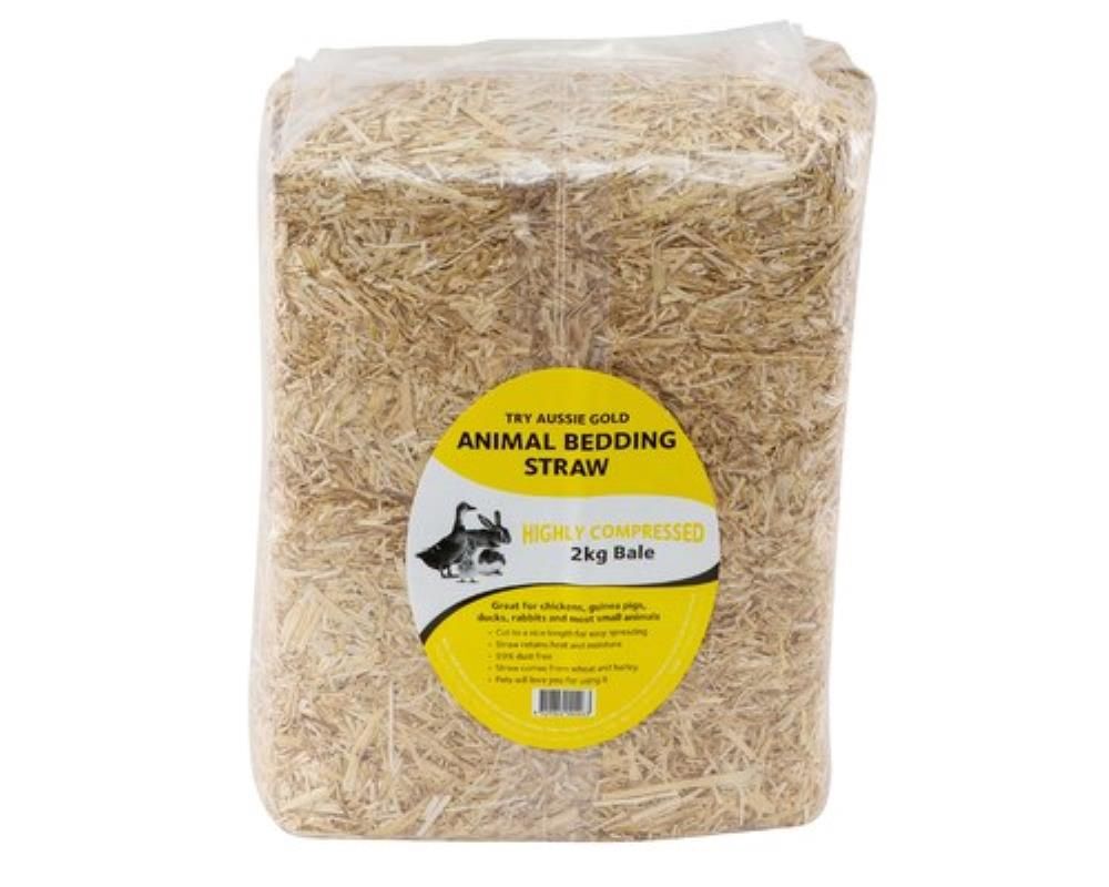 BCS Small Animal Bedding Straw Hay Briefcase 2kg