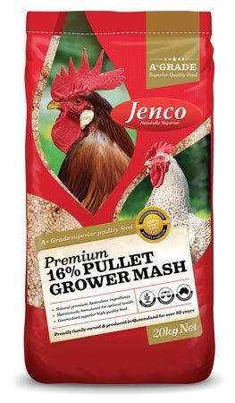 Jenco 16% Pullet Grower Mash (Non Medicated)