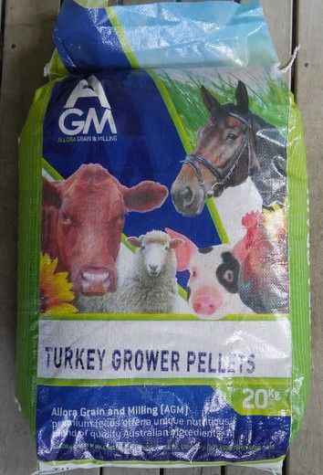 AGM 21% Turkey Grower Pellets (Medicated)
