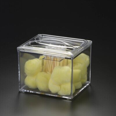 2-in-1 Cotton Ball and Swab Box
