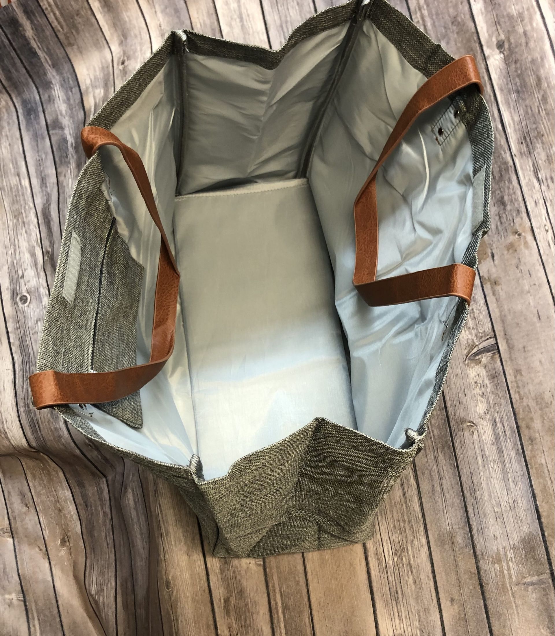 Gray Carry On Bag