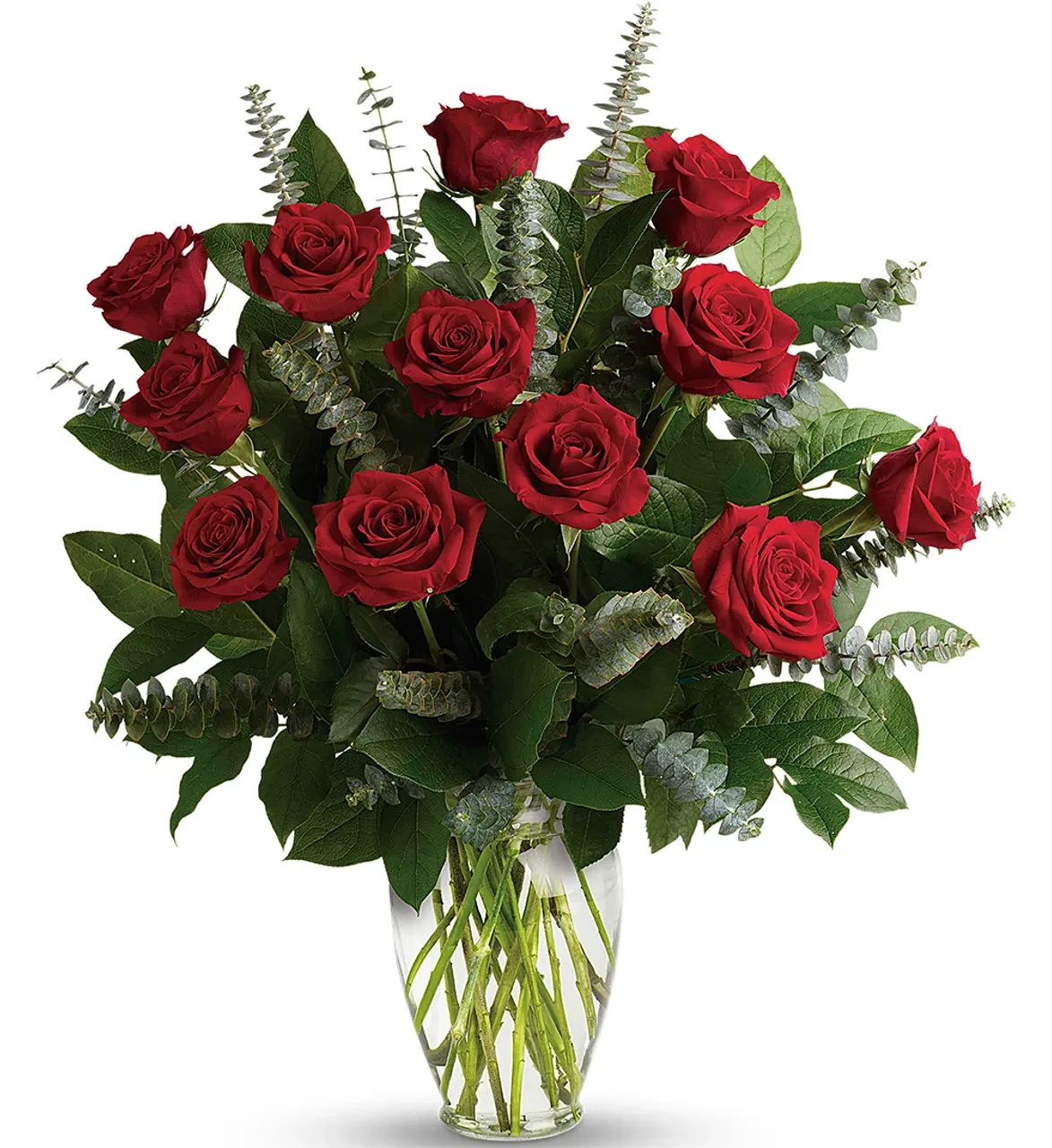Valentine's Dozen Red Roses