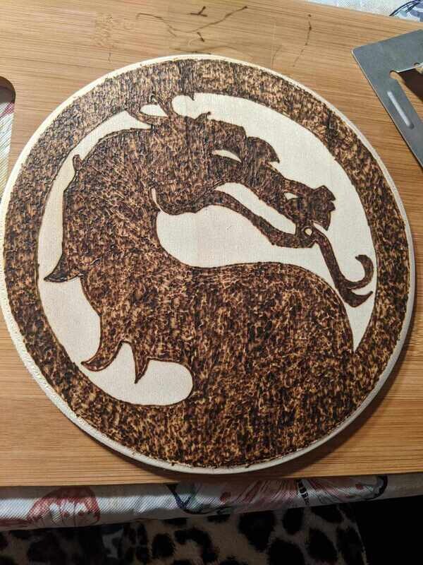 Mortal Kombat Plaque Decor