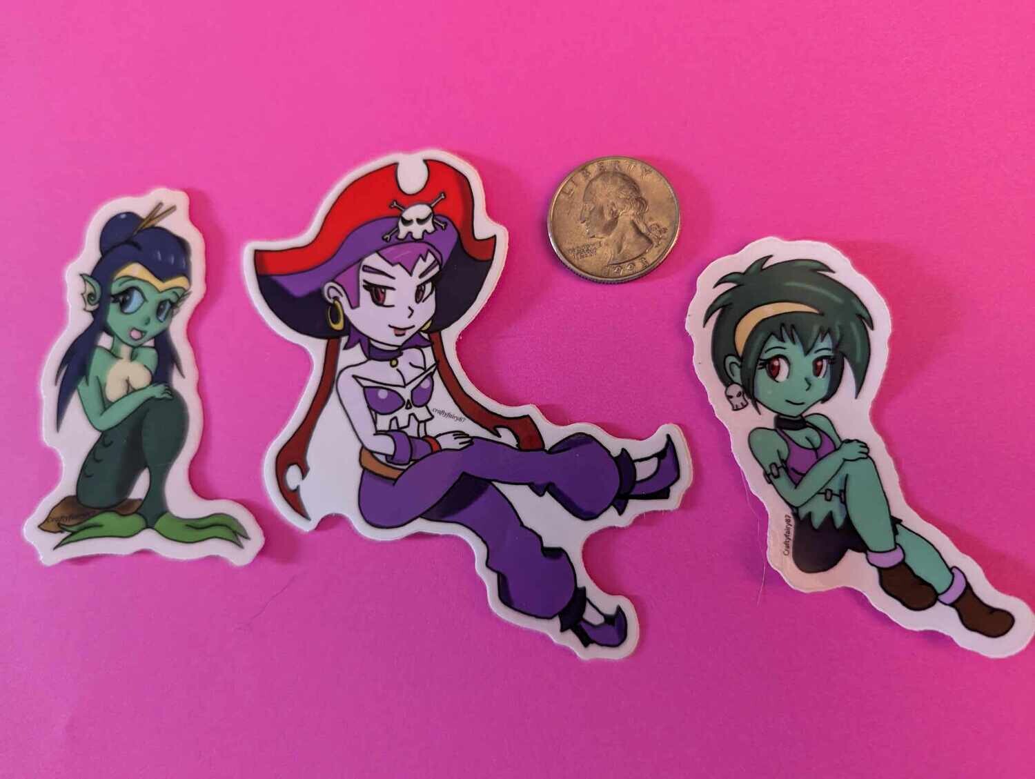 Shantae Sticker set 1