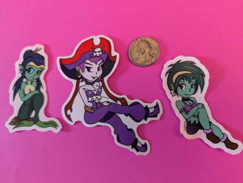 Shantae Sticker set 1
