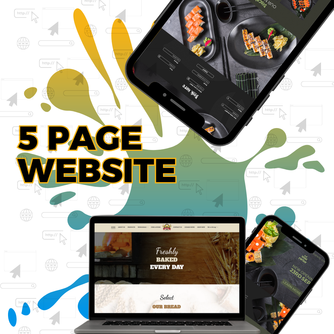 5 page Website Design