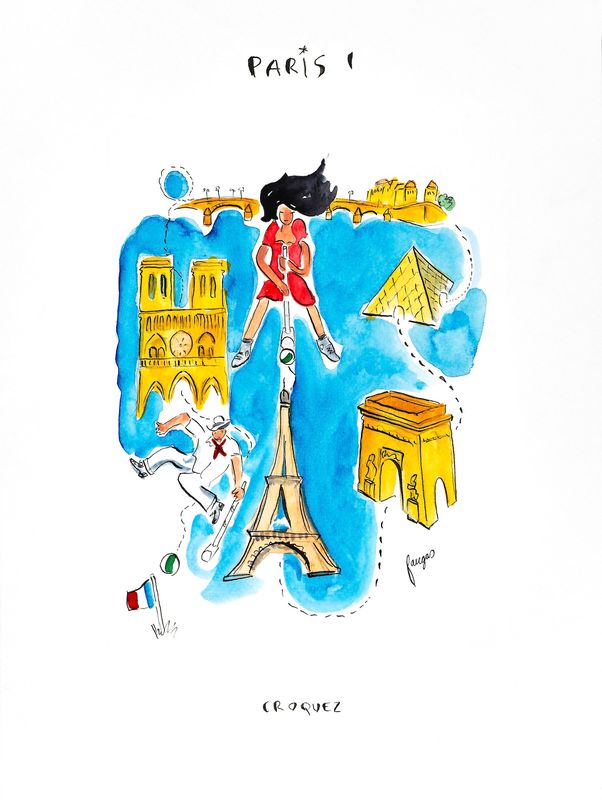 PARIS, FRANCE - CROQUEZ MOI!