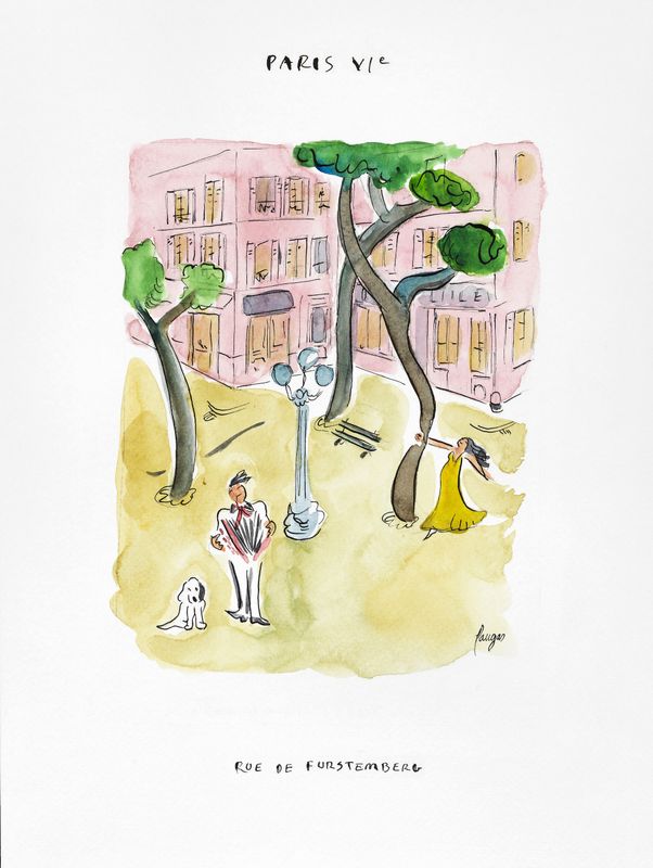 PARIS, FRANCE - PLACE FUSTEMBERG