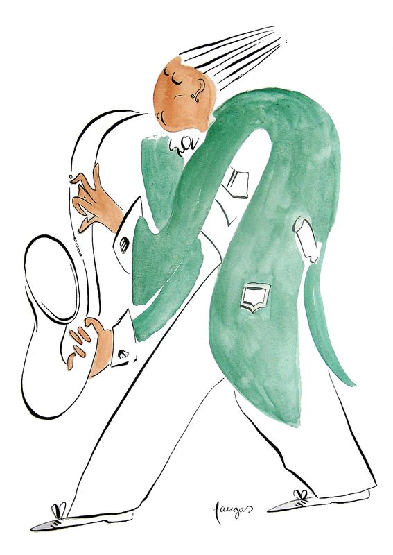 Jazz 4 - Sax green