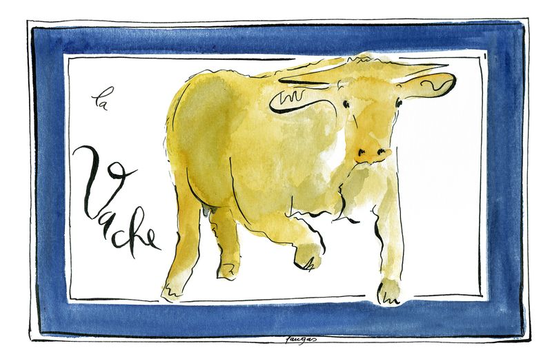 Animals Children's Bedroom Cow