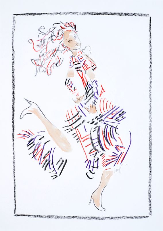Be French  SET 2 pictures  "Fashionista"