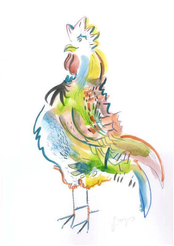 Animals Children's Bedroom Coq