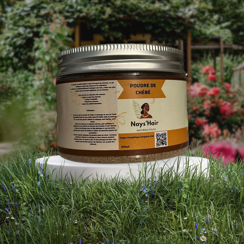 Poudre De chébé 150ml, extrême pousse