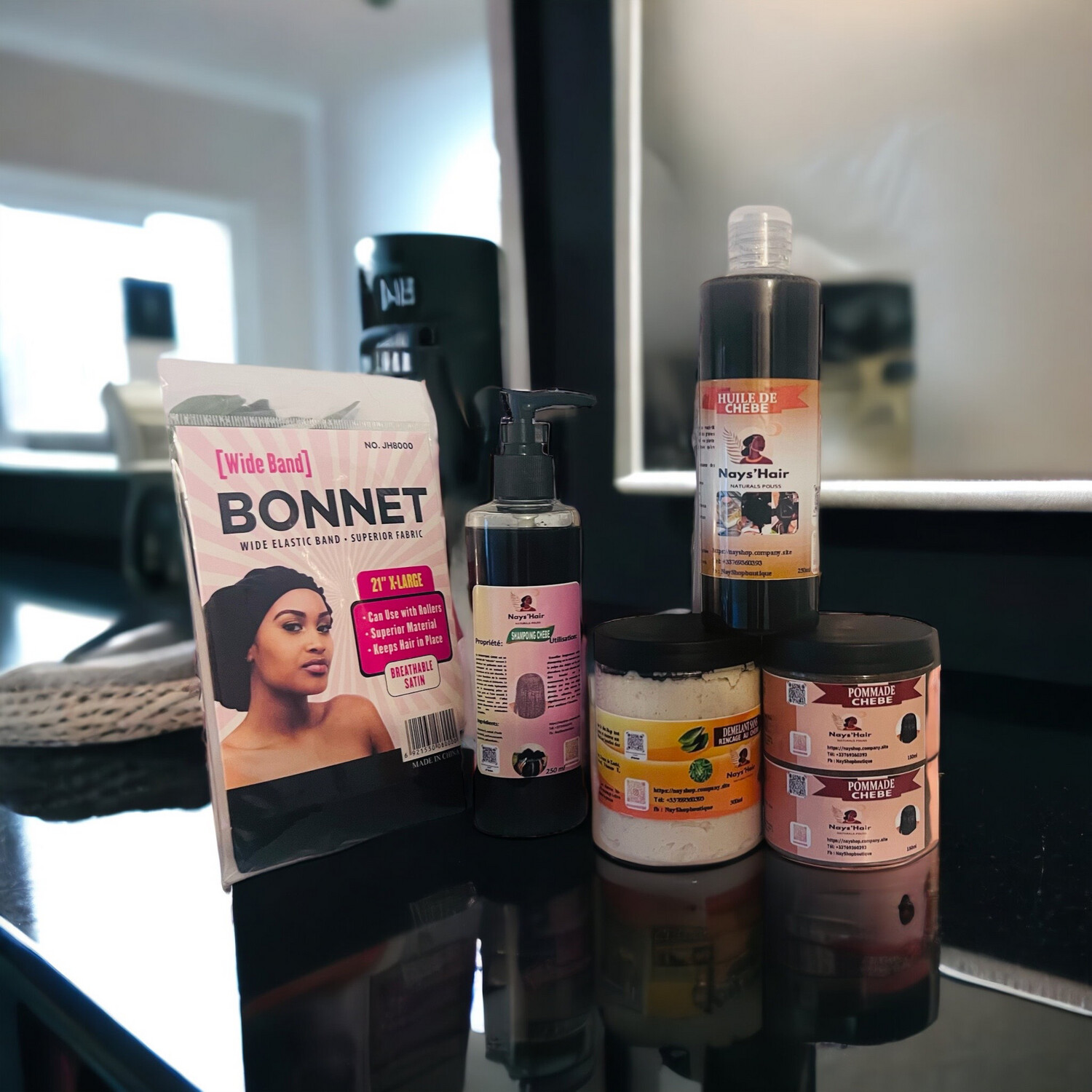 Gamme Nay’Hair + croissance /Soins complet à base de chebe