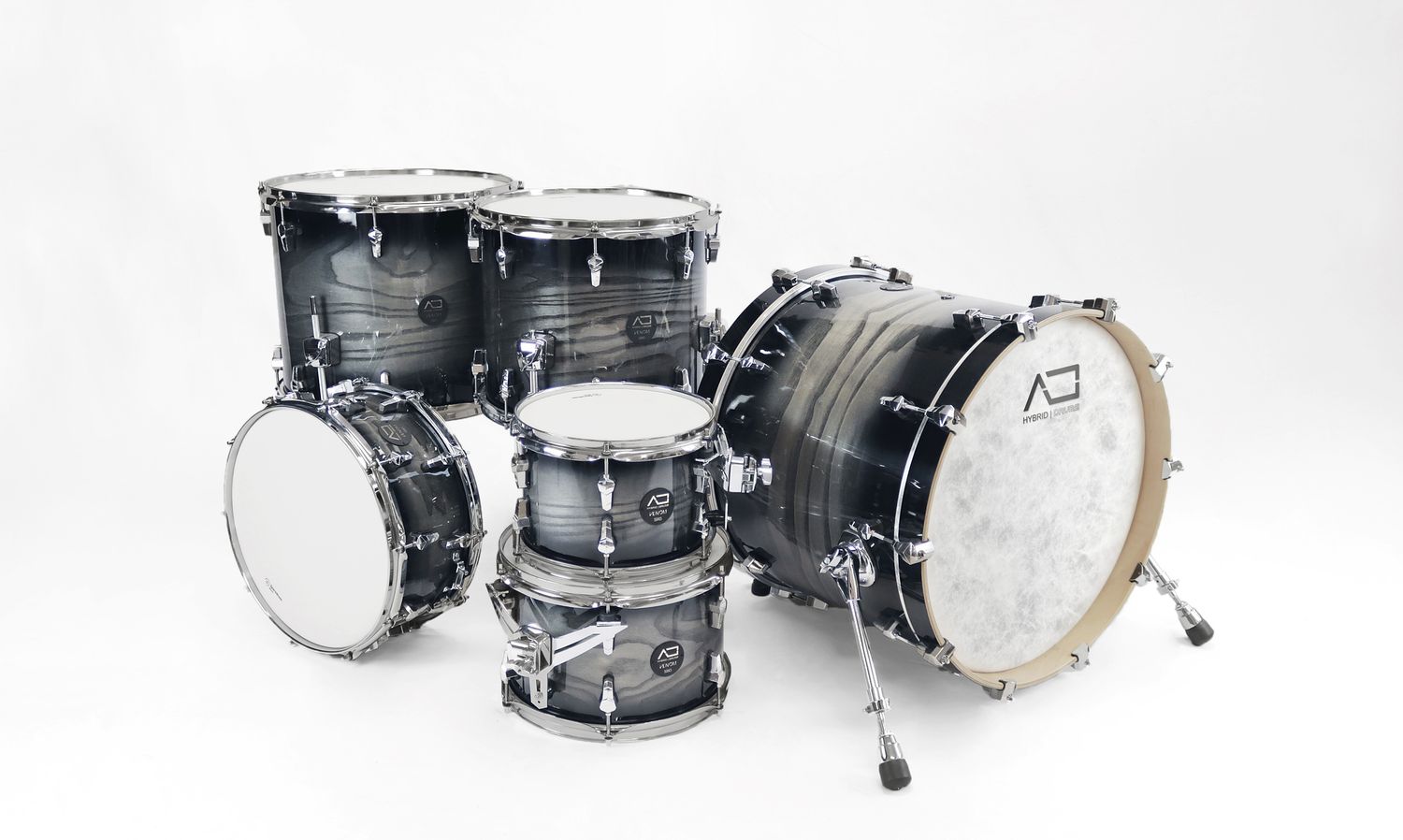 AE|HD VENOM // Charcoal Shine - 6pc Shell Set