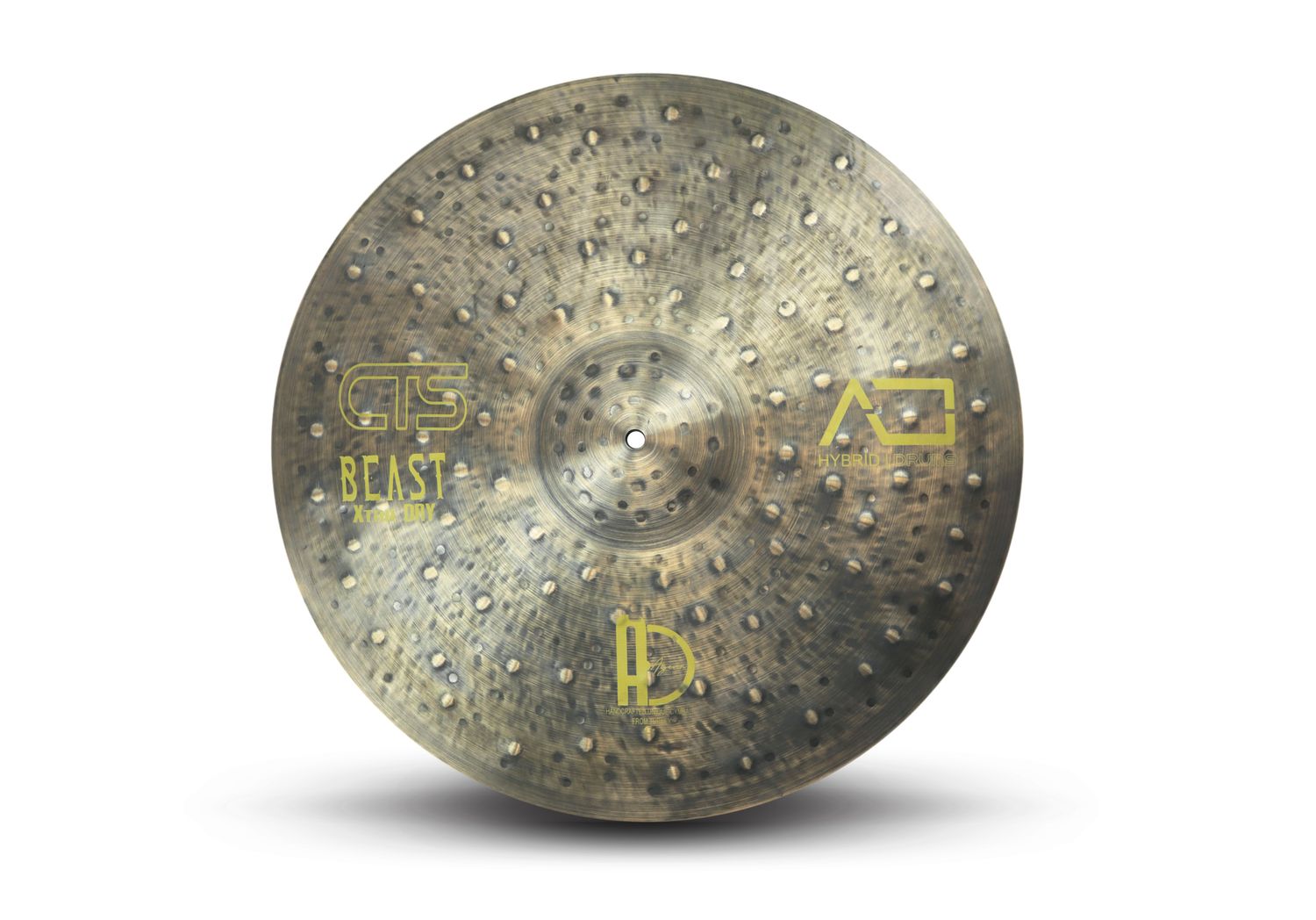 AE | Agean B20 Bronze eCymbals - Beast Extra Dry Ride