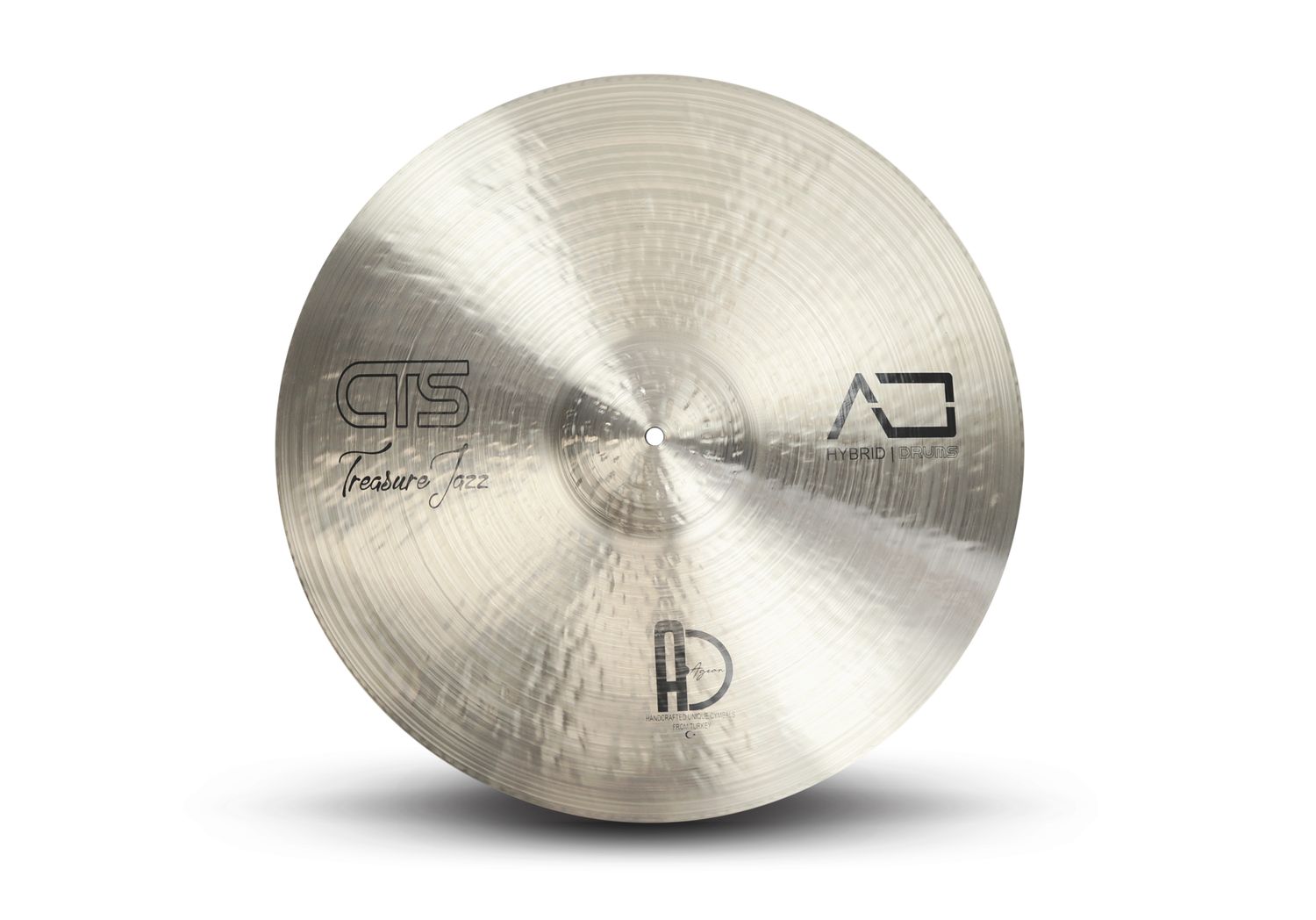 AE | Agean B20 Bronze eCymbals - Treasure Jazz Ride