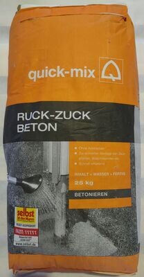 quick-mix Ruck-Zuck Beton