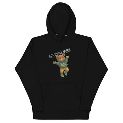 Unisex Seasonal vibe Bear Hoodie