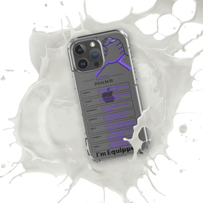 Psalm 91 Clear Case for iPhone®