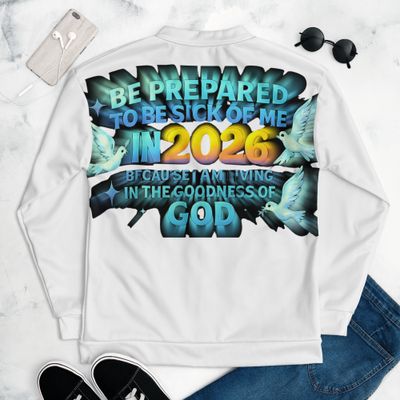 Unisex Goodness of God 2026 Bomber Jacket