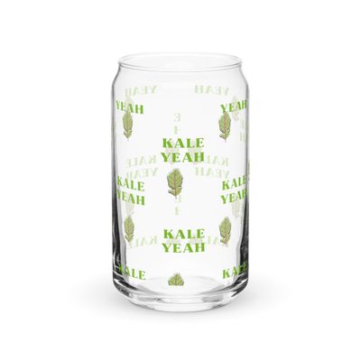 Can-shaped Kale glass