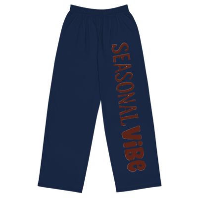 All-over print unisex Seasonal Vibe wide-leg pants