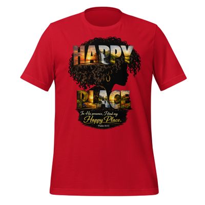 Unisex Happy place t-shirt