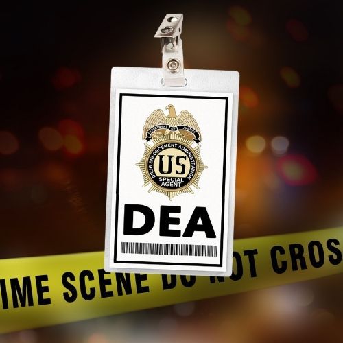 DEA ID Badge Card Cosplay / Halloween Costume