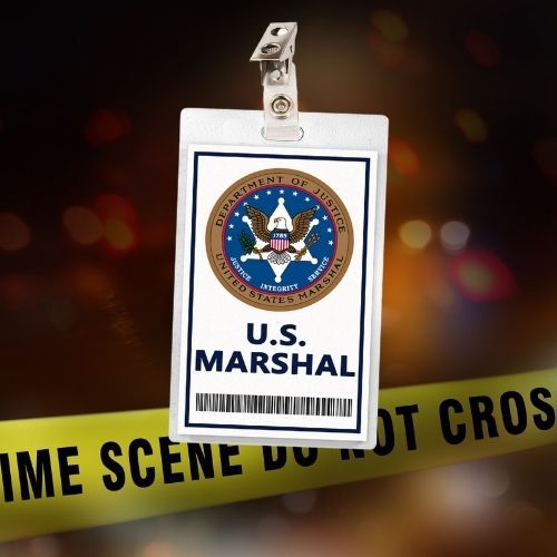 US Marshal ID Badge Card Cosplay / Halloween Costume