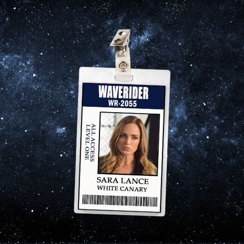 Legends of Tomorrow ID Badge Card (10 Characters) Cosplay / Halloween Costume