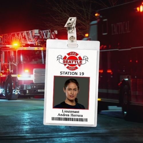 Station 19 ID Badge Card (9 Characters) Cosplay / Halloween Costume