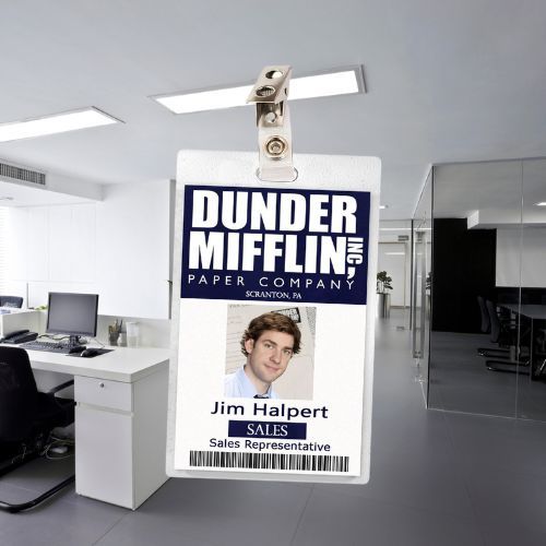 The Office ID Badge Card (21 Characters) Cosplay / Halloween Costume