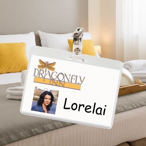 Gilmore Girls (10 Characters) ID Badge Card Cosplay / Halloween Costume -Dragonfly Inn, Yale Student ID, Luke's Coffee, Doose's Market