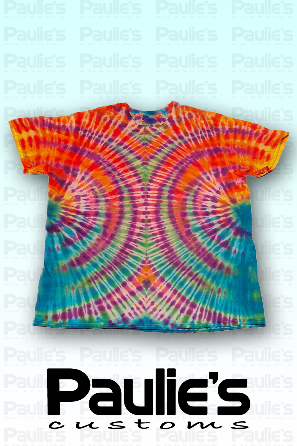 Short Sleeve Tie Dyed T-Shirt